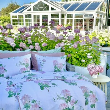 Rosa Annabelle sengesett 140x220